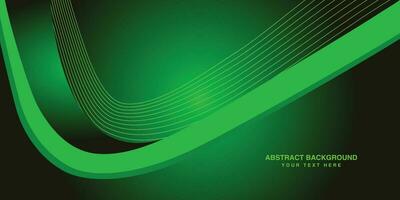 Abstract Background luxurious design, green Background creative illustration free vector