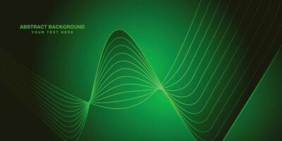 Abstract Background luxurious design, green Background creative illustration free vector