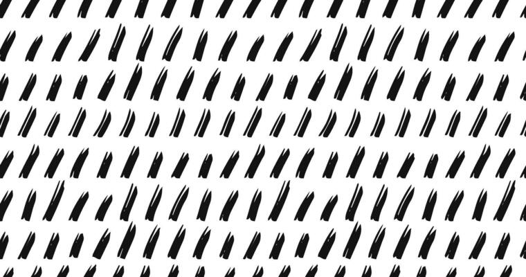 Small dash seamless pattern Dotted lines texture. Black and white hatching doodle organic shapes Short line dashes Brush hand drawn random strokes Fashion retro print design Vector Illustration