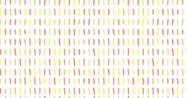 Small dash seamless pattern Dotted lines texture. Candi chocolate color vector hatching doodle organic shapes. Short line dashes Brush hand drawn random strokes Fashion retro print design Illustration