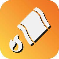 Fire Blankets Vector Glyph Gradient Background Icon For Personal And Commercial Use.