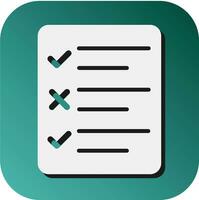 Guidelines Vector Glyph Gradient Background Icon For Personal And Commercial Use.
