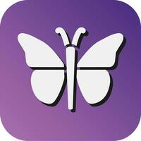 Butterfly Vector Glyph Gradient Background Icon For Personal And Commercial Use.