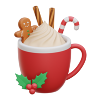Hot Chocolate 3D Icon Illustrations png