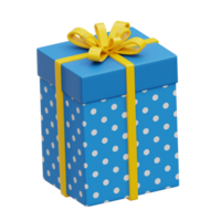 Gift Box 3D Icon Illustrations png