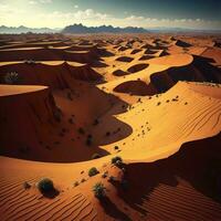 AI generated Desert landscape in the Namib-Naukluft National Park. generative ai photo