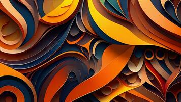 AI generated Abstract background. Vector illustration. generative ai photo
