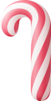 3D Realistic Candy Cane png