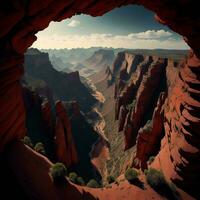 ai generado el grandioso cañón nacional parque, Arizona, unido estados de America. generativo ai foto