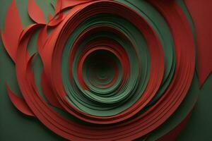 AI generated Abstract spiral shape. Creative background design for poster or cover. generative ai photo