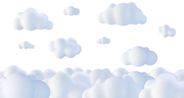 Beautiful Fluffy Clouds png