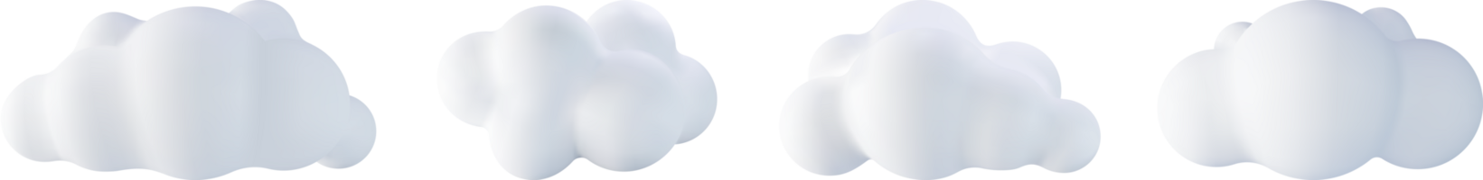3d wit wolk png
