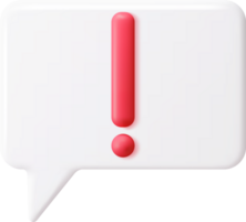 Exclamation Mark in Bubble png