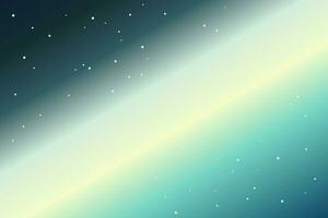 Abstract diagonal colorful gradation with dark green gradient. Star universe background. Vector illustration.