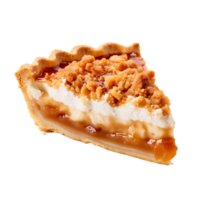 AI generated Slice of Pie on transparent background PNG image