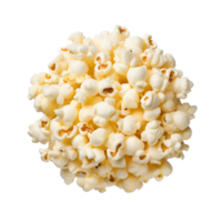 AI generated popcorn on transparent background PNG image