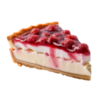 AI generated Slice of Pie on transparent background PNG image