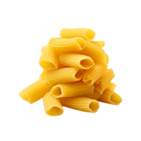 ai generado manojo de pasta en transparente antecedentes png imagen