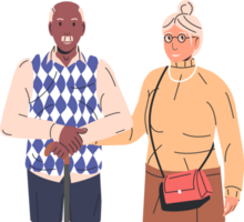 Cute Eldery Couple png