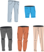 Mann Denim Hose oder Hose png