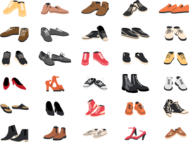 Woman or man footwear png