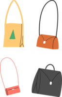 Woman accessories bag or handbag png