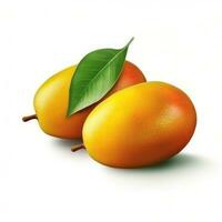 ai generado mango mangos Fruta aislado foto