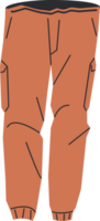 Man denim trousers or pants png