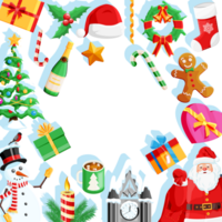 Christmas greeting card png