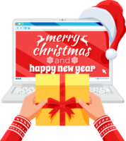 Christmas Office Celebration, New Year Greetings png