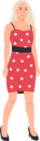 Frauen auf hoch Absätze und im Kleid png