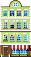 woon- huis in Nederlands stijl png