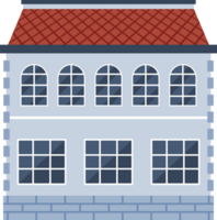 woon- huis in Nederlands stijl png