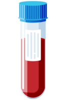 Test Tubes with Caps. Stool, Blood, Urine, Sperm. png