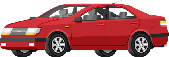 Passenger Car Side View png