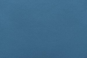 Genuine blue leather, eco friendly leatherette texture background photo