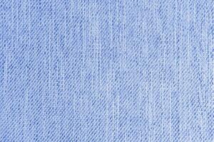 Jacquard woven upholstery, blue coarse fabric texture close up photo