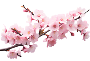 AI generated Cherry blossoms PNG