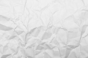 White Paper Texture background. Crumpled white paper abstract shape background with space paper recycle for text photo