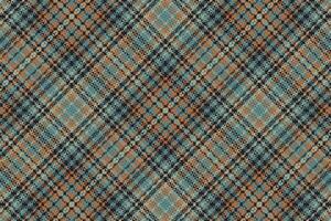 Tartan plaid pattern with texture and summer color. vector
