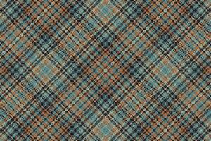 Tartan plaid pattern with texture and summer color. vector