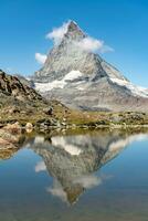 Riffelsee Lake - Switzerland photo