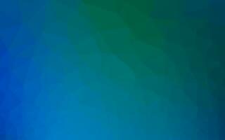 Light Blue, Green vector abstract mosaic background.