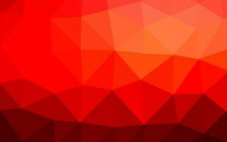 Light Red vector low poly cover.