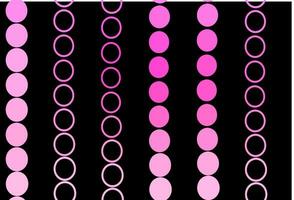 Dark Pink vector texture with disks.