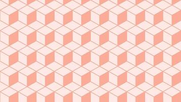 Abstract geometric square seamless pattern pastel color background design. Vector illustration