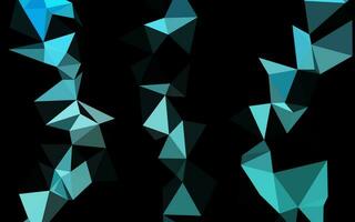 Light BLUE vector triangle mosaic texture.