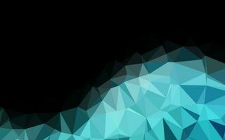 Light BLUE vector abstract mosaic backdrop.