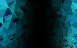 Light BLUE vector low poly cover.