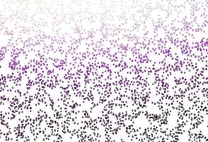 Light Purple vector pattern with spheres.